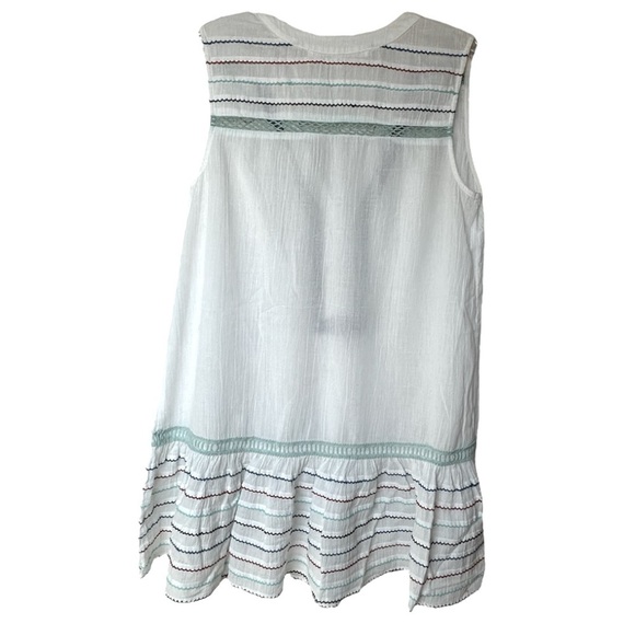 Veronica Beard cotton dress with Multicolor Stripes - Picture 3 of 9